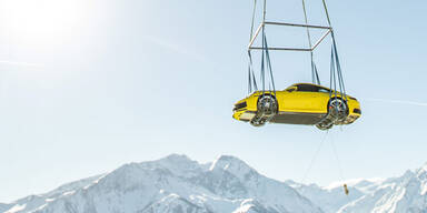 Porsche 911: Spektakuläre Österreich-Präsentation