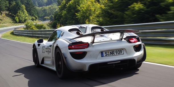 Porsche 918 Spyder knallte Fabelzeit hin