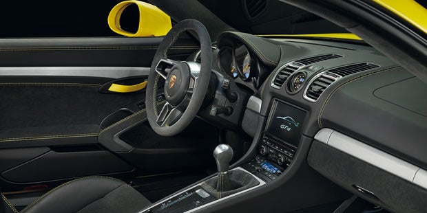 Das ist der Porsche Cayman GT4