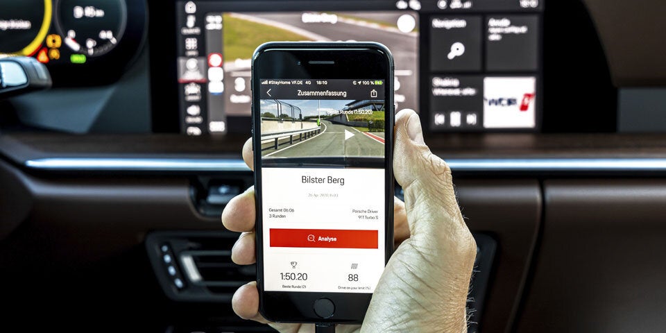Porsche rüstet seinen digitalen Fahrtrainer auf