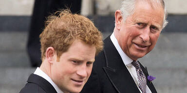 Prinz Charles blecht für Harrys Blamage