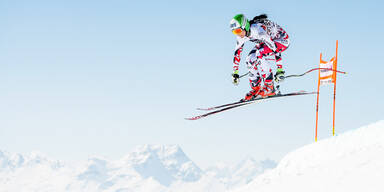 St. Moritz: Puchner zeigt im Training auf