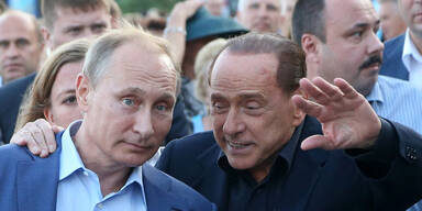 Putins Wodka-Präsent an Berlusconi verstößt gegen EU-Sanktionen
