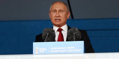 Putin WM Eröffnung