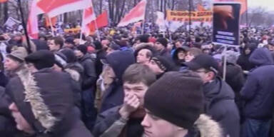 Demo gegen Putins Wahlsieg in Moskau