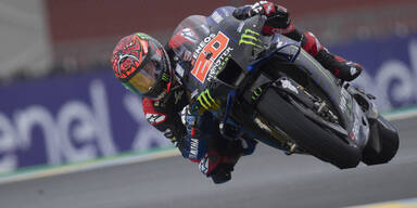 MotoGP: Fabio Quartararo beim Qualifying in Le Mans