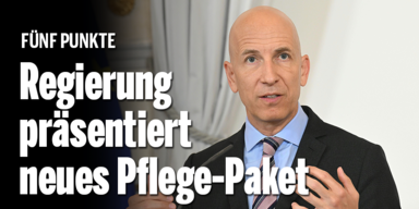 Regierung präsentiert neues Pflege-Paket