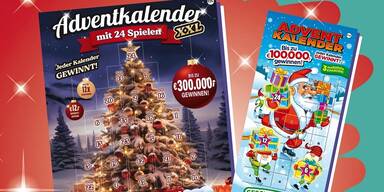 Rubbellose Adventkalender