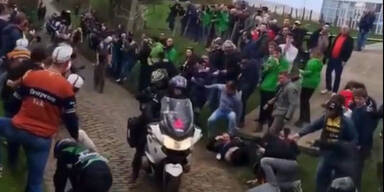 E3 Classic Wout van Aert Crash