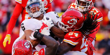 Chiefs immer mehr in NFL-Titelform: 48:9 gegen Raiders