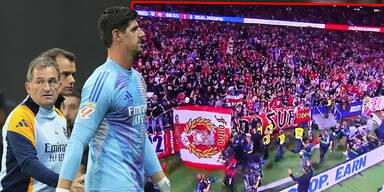 Real Madrid Courtois Atletico