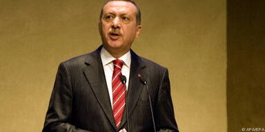 Recep Tayyip Erdogan bei seiner Rede vor dem IWF