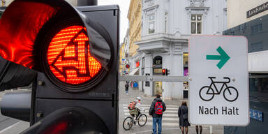 150 weitere Rot-Abbiege-Ampeln für Radfahrer in Wien