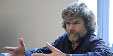Reinhold Messner gab ein Interview in Wien