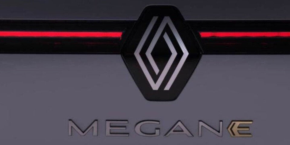 Elektro-Mégane mit neuem Renault-Logo & Hightech-Cockpit