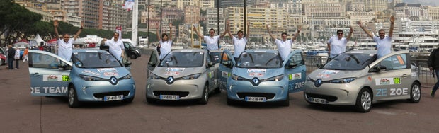 Renault ZOE räumt bei E-Rallye ab