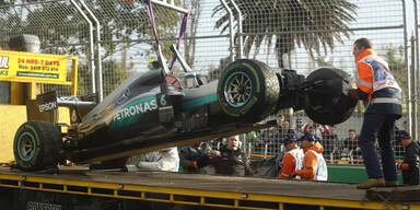 Rosberg schockt mit Regen-Crash