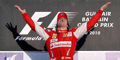 Ferrari-Doppelsieg in Bahrein: Alonso vor Massa