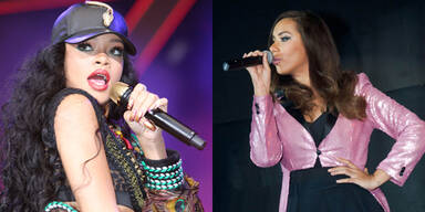 Rihanna und Leona Lewis