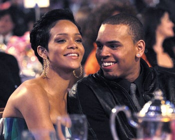 Rihanna und Chris Brown