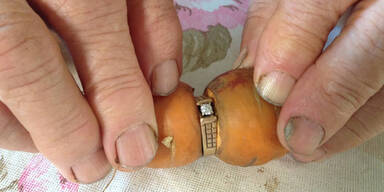Unglaublich: Karotte bringt verloren geglaubten Ring zurück