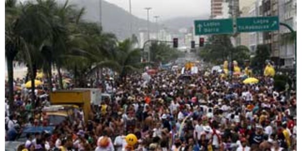Karnevalsfeiern in Rio de Janeiro