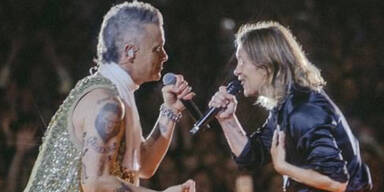 Robbie Williams rockte wieder mit Mark Owen