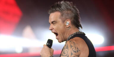 Kreisch-Alarm bei Robbie Williams