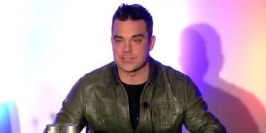 Robbie Williams gibt PK zu seiner Tournee