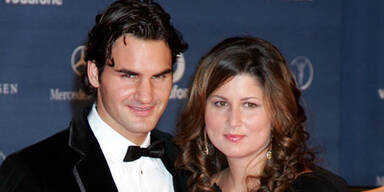 Roger Federer & Frau Mirka