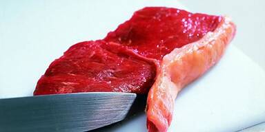 Rohe Fleisch kann Salmonellen übertragen