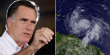 Tropensturm bedroht Romneys Parteitag