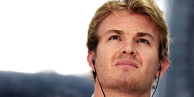 Mercedes-Star Rosberg entgeht Crash mit Kuh