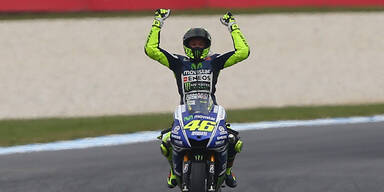 Rossi feiert 108. Grand-Prix-Sieg