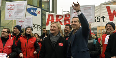 SPÖ Proteste Kern Frauenberger