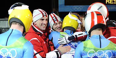 Schlierenzauer beglückwünscht Rodel-Olympiasieger