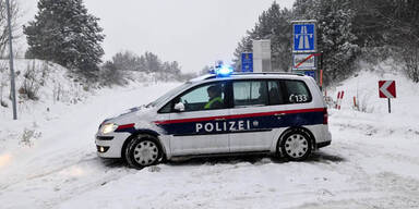 Schneefall in ganz Österreich