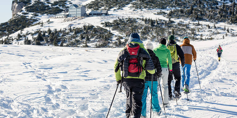 Schneeschuhwandern in NÖ
