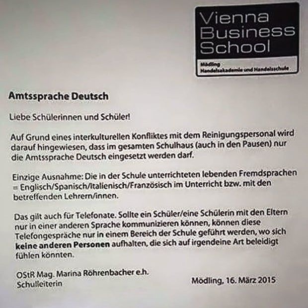 Schule verbietet Türkisch