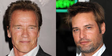 Arnold Schwarzenegger und Josh Holloway