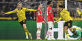 2:0 - Sabitzer zittert sich mit Dortmund ins Viertelfinale