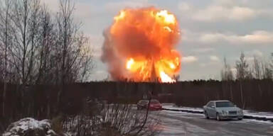 Explosion Gas St. Petersburg
