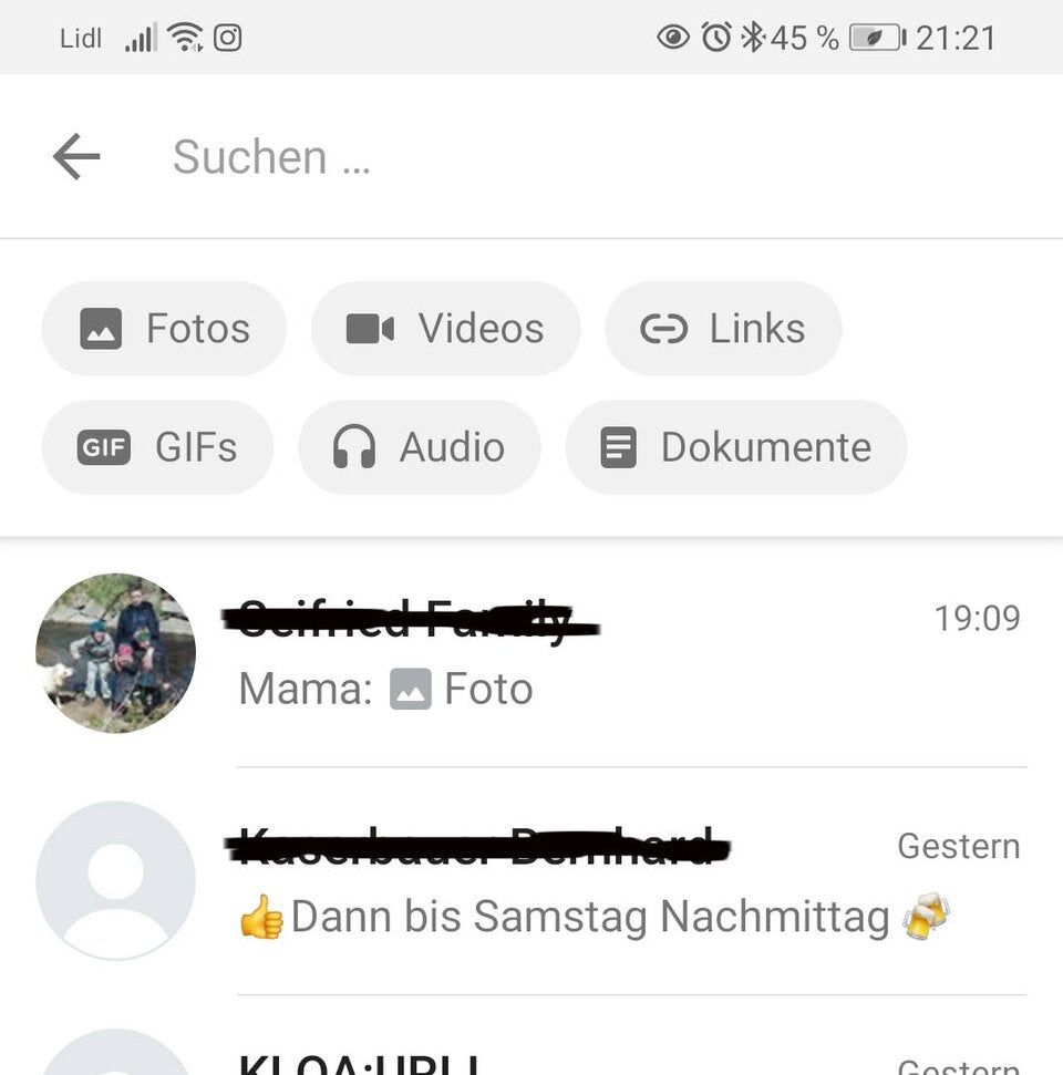 WhatsApp: Neue Top-Suche jetzt auch für Android