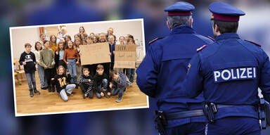 Klima-Aktion in NÖ: Wirbel um Polizei-Einsatz an Schule