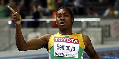 Semenya wurde Weltmeisterin über 800 Meter