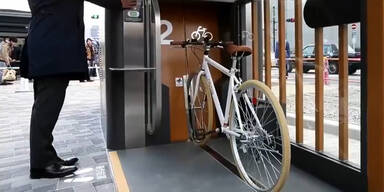 Japans irrer Fahrrad-Parkplatz