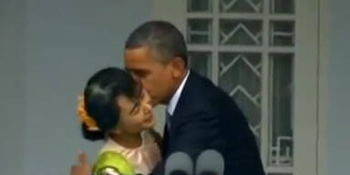 Aung Suu Kyi trifft Obama