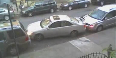 Brutal: So parkt man sein Auto in New York City