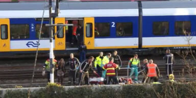 Amsterdam: 125 bei Zugcrash verletzt