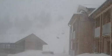 Winter geht weiter: Schnee-Alarm in Österreich